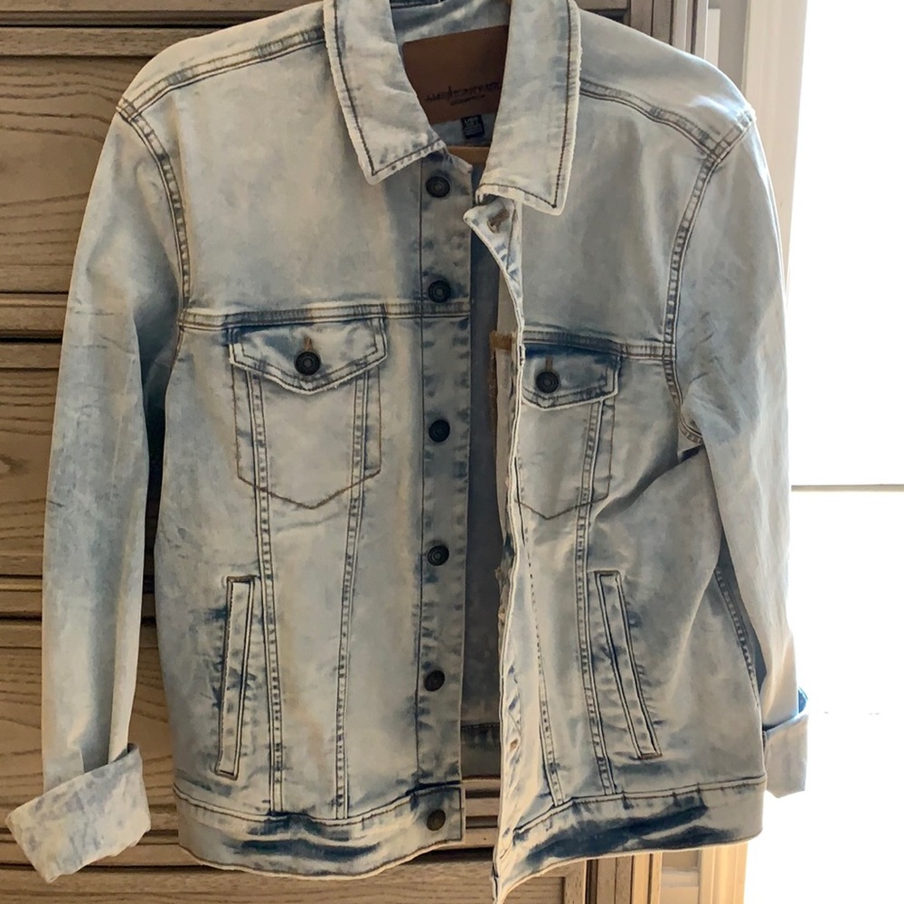 America Eagle denim jacket.